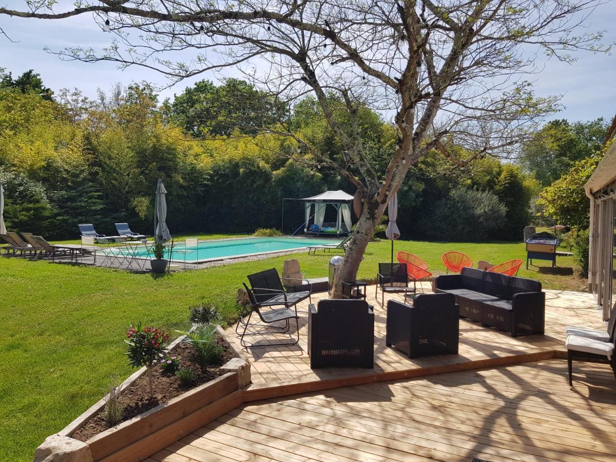 Domaine De Baise Bed and Breakfast Feugarolles Eksteriør billede